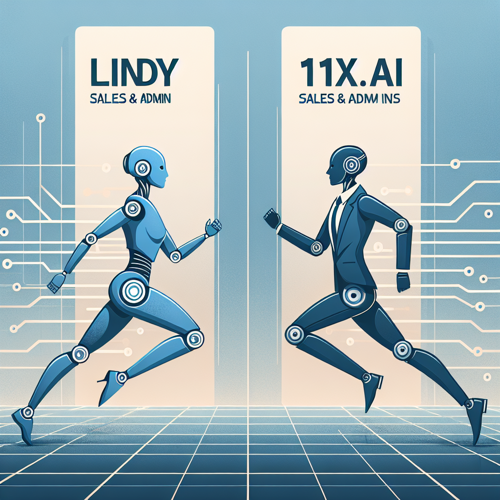 Lindy vs 11x.ai: Best Autonomous AI Sales and Admin Agents