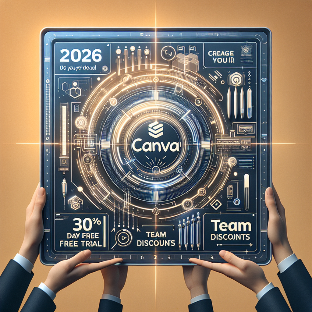 Canva Pro Coupon 2026: Unlock 30-Day Free Trial and Team Discounts